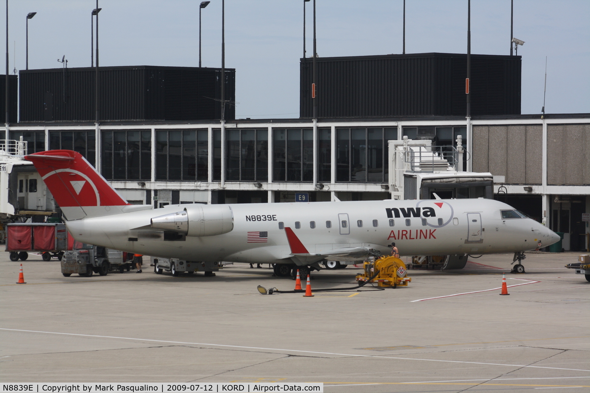 N8839E, 2003 Bombardier CRJ-440 (CL-600-2B19) C/N 7839, CL-600-2B19