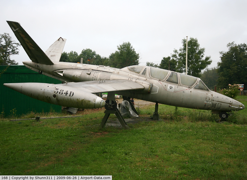 168, Fouga CM-170 Magister C/N 168, Preserved in this smallest private Museum...