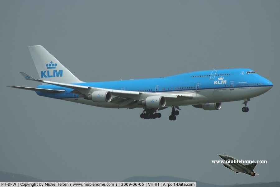 PH-BFW, 2000 Boeing 747-406BC C/N 30454, KLM