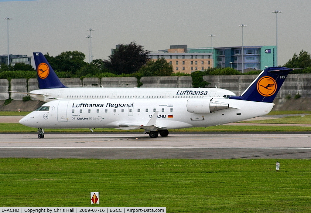 D-ACHD, 2000 Canadair CRJ-200LR (CL-600-2B19) C/N 7403, Lufthansa Regional operated by Eurowings