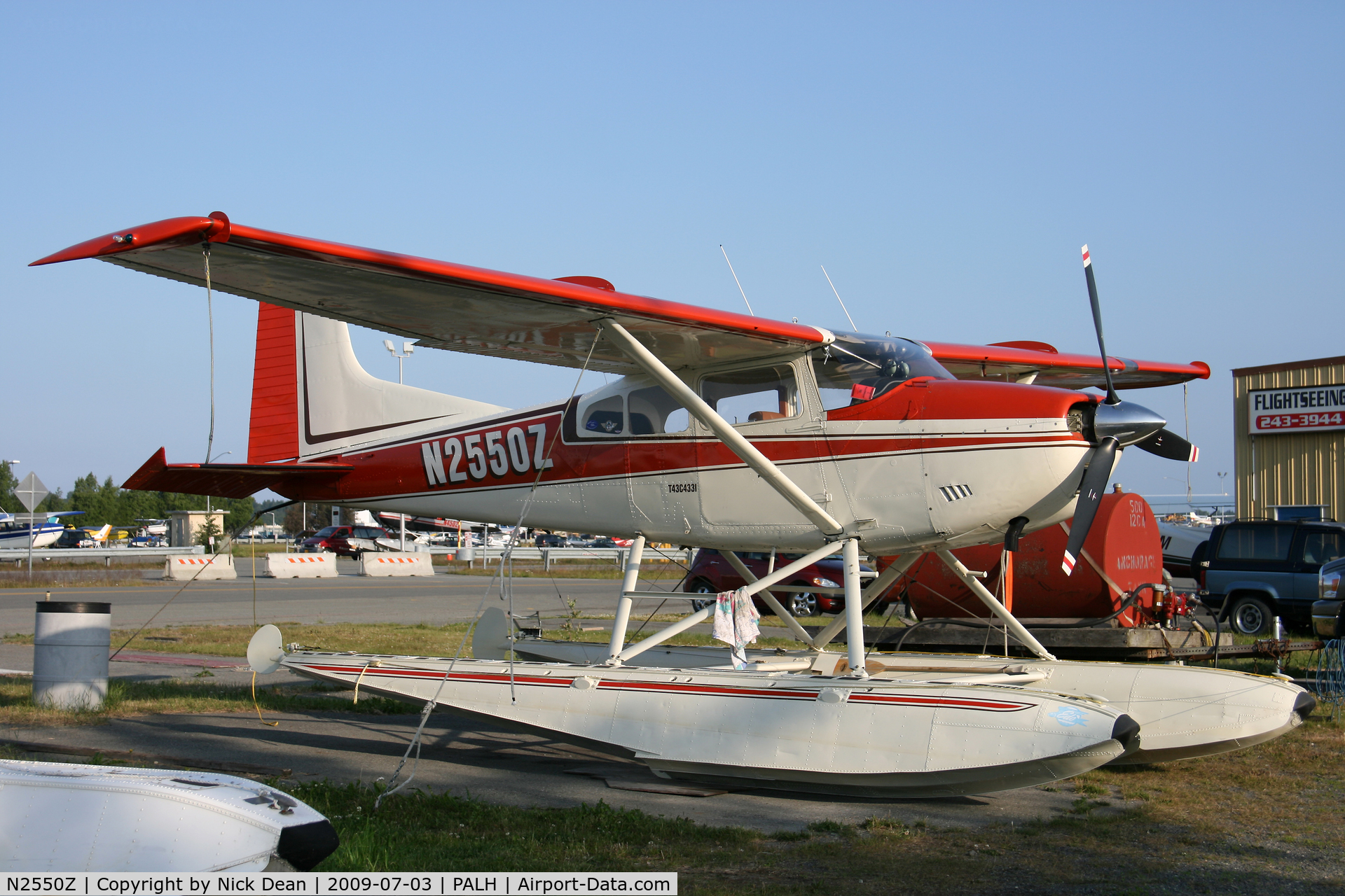 N2550Z, 1963 Cessna 185B Skywagon C/N 185-0550, PALH