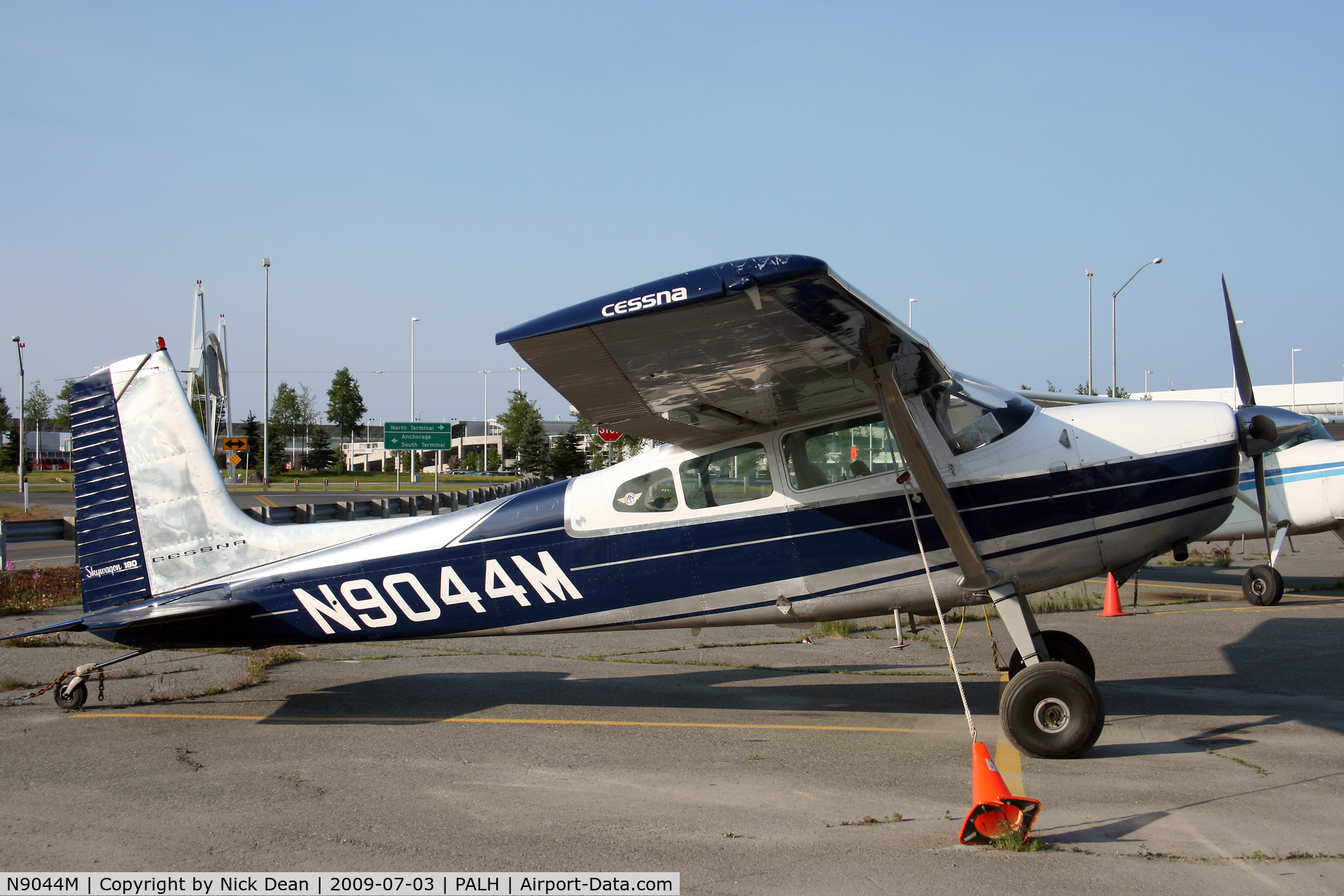 N9044M, 1970 Cessna 180H Skywagon C/N 18052144, PALH