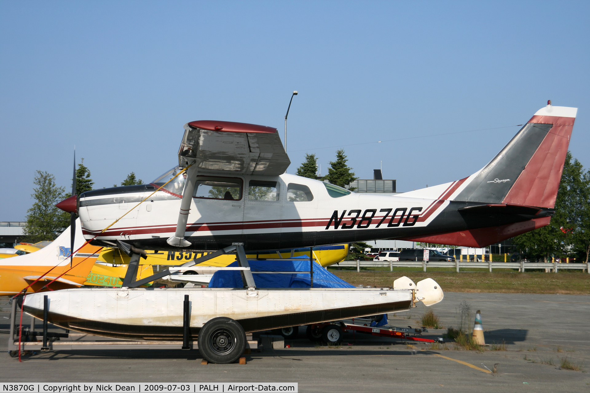 N3870G, 1967 Cessna U206B Super Skywagon C/N U206-0870, PALH