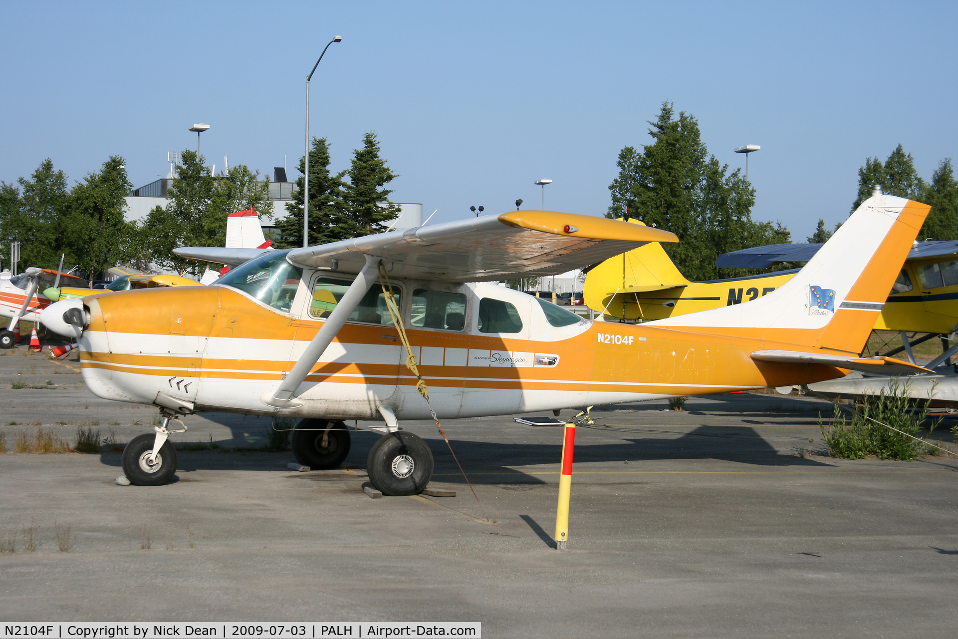 N2104F, 1964 Cessna U206D Super Skywagon C/N U206-0304, PALH