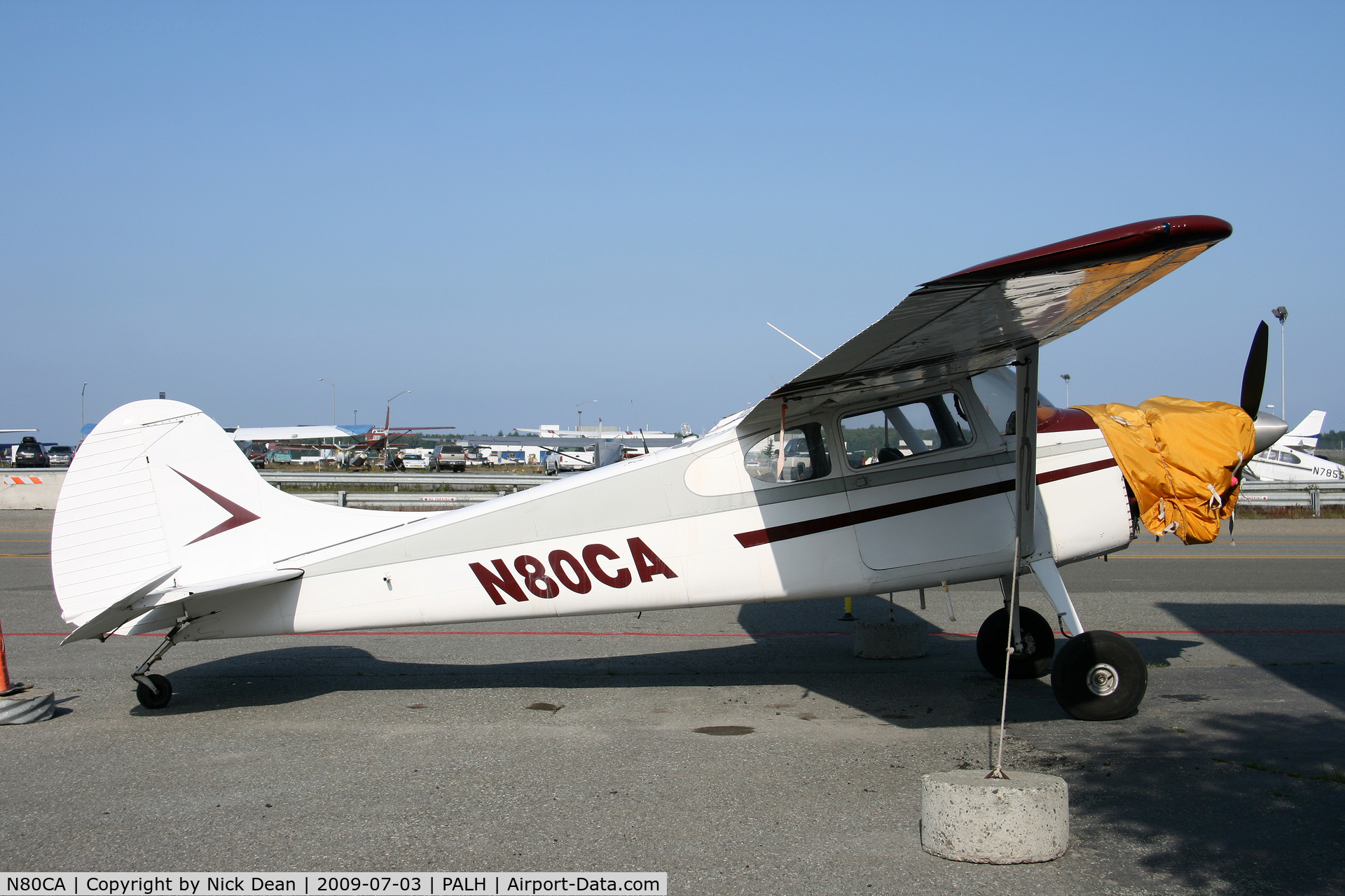 N80CA, 1952 Cessna 170B C/N 20301, PALH