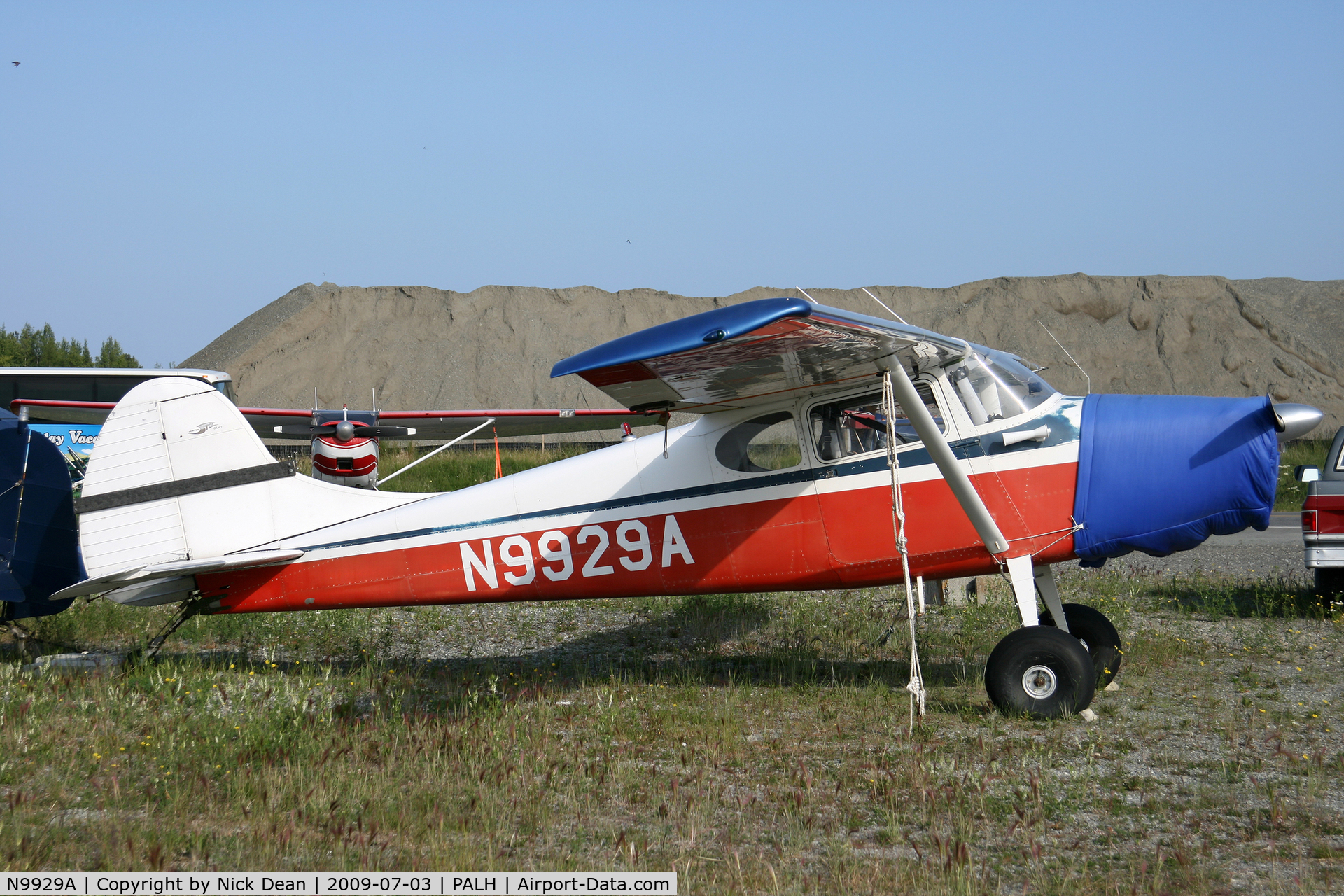 N9929A, 1950 Cessna 170A C/N 19289, PALH