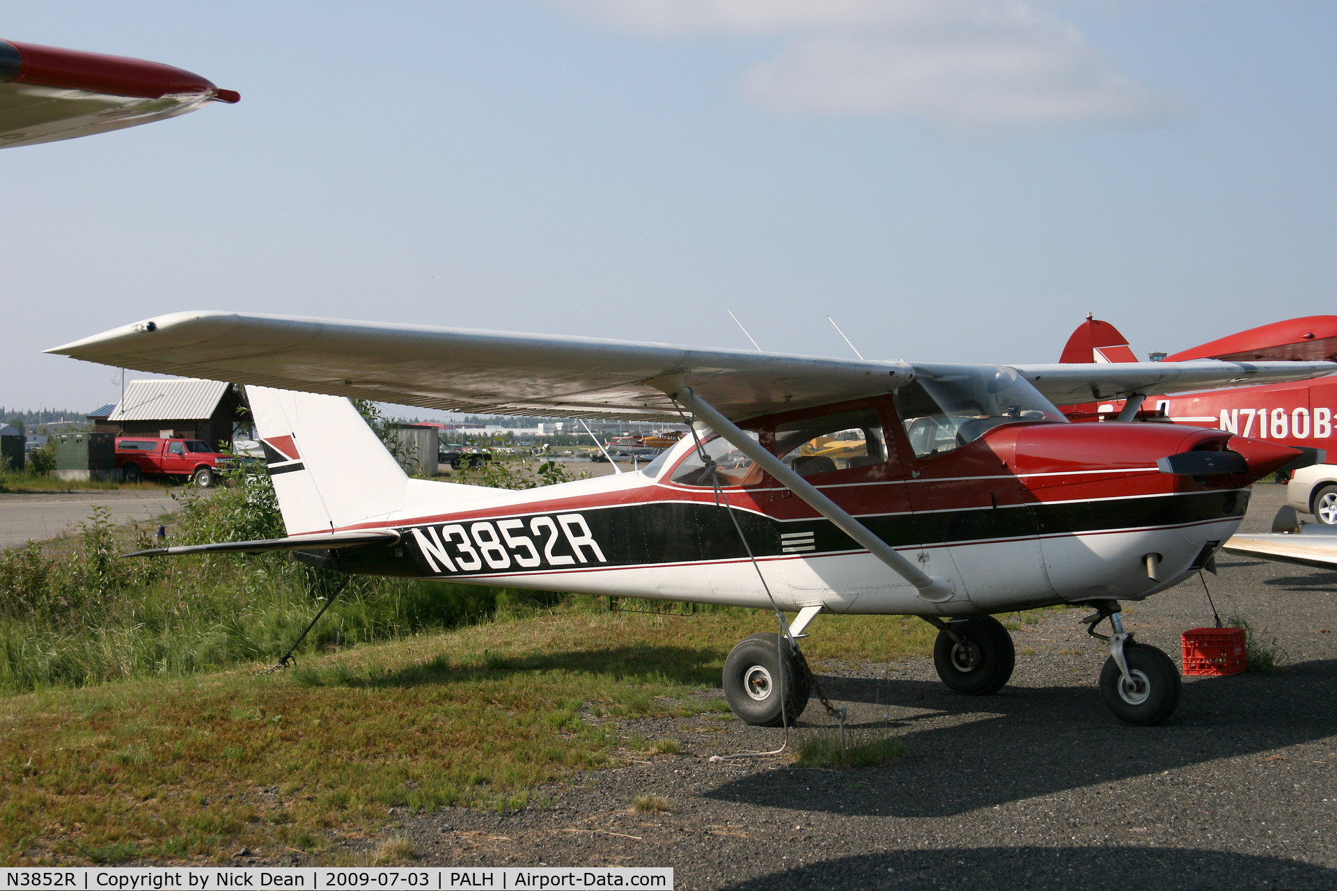 N3852R, 1966 Cessna 172H C/N 17255352, PALH
