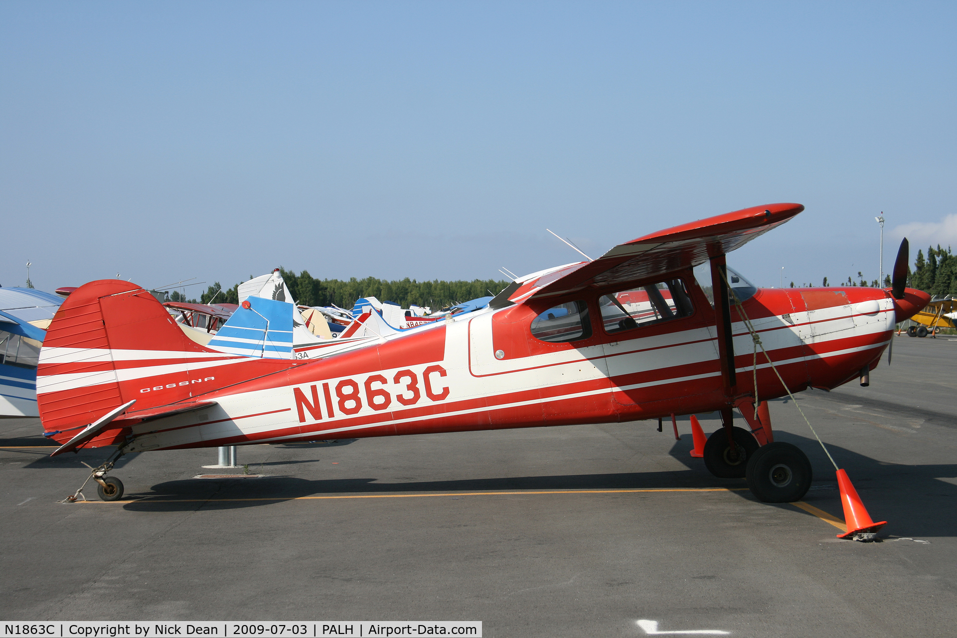 N1863C, 1953 Cessna 170B C/N 26007, PALH