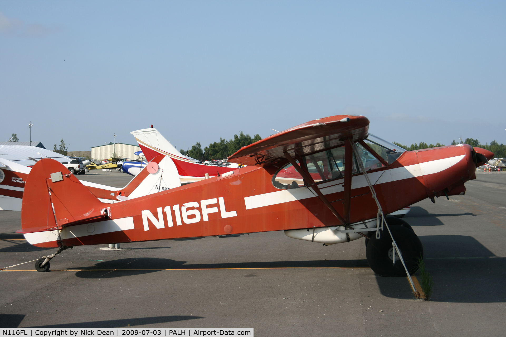 N116FL, 1974 Piper PA-18-150 Super Cub C/N 18-7509029, PALH