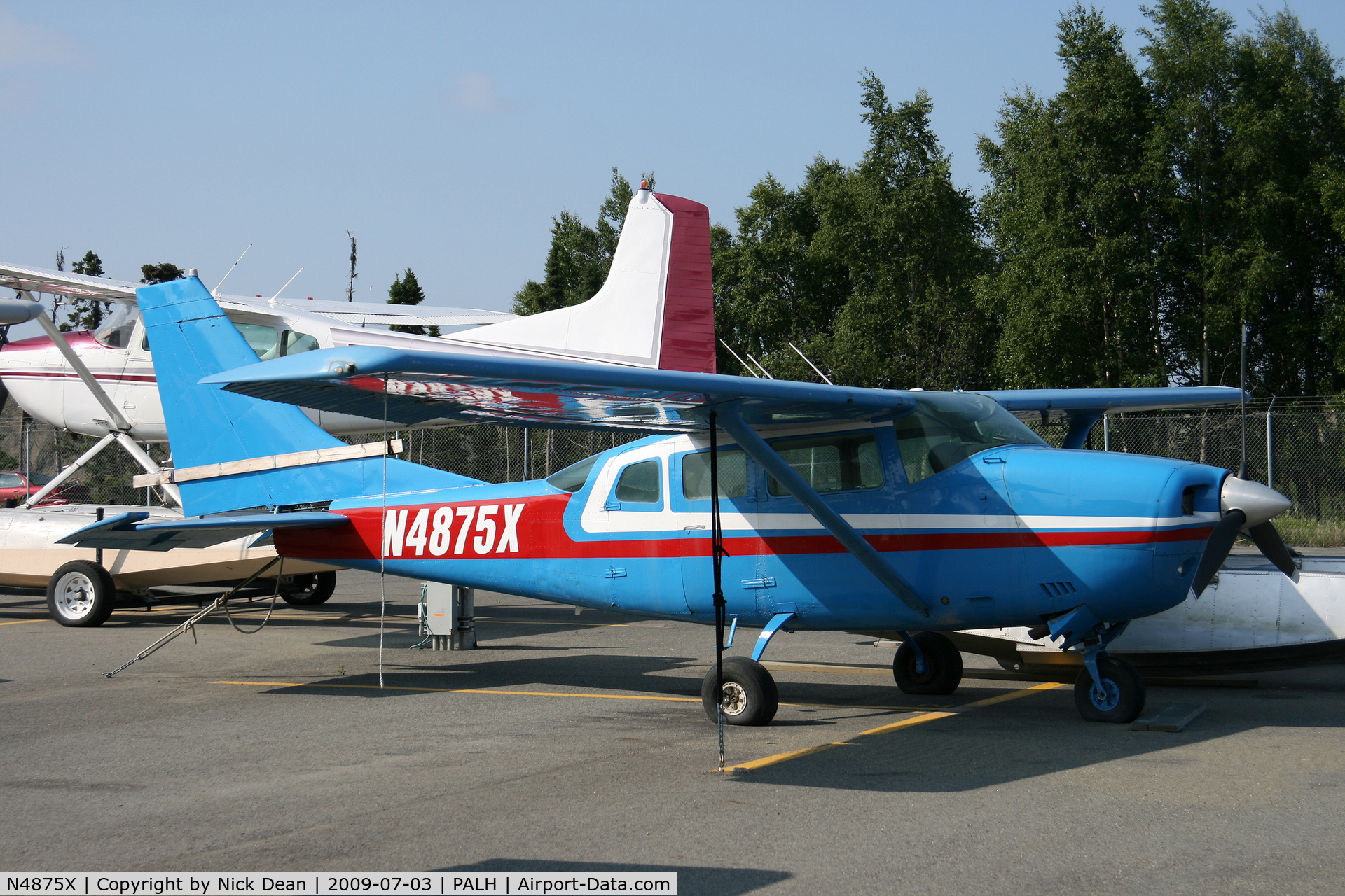 N4875X, 1980 Cessna U206G Stationair C/N U20605559, PALH