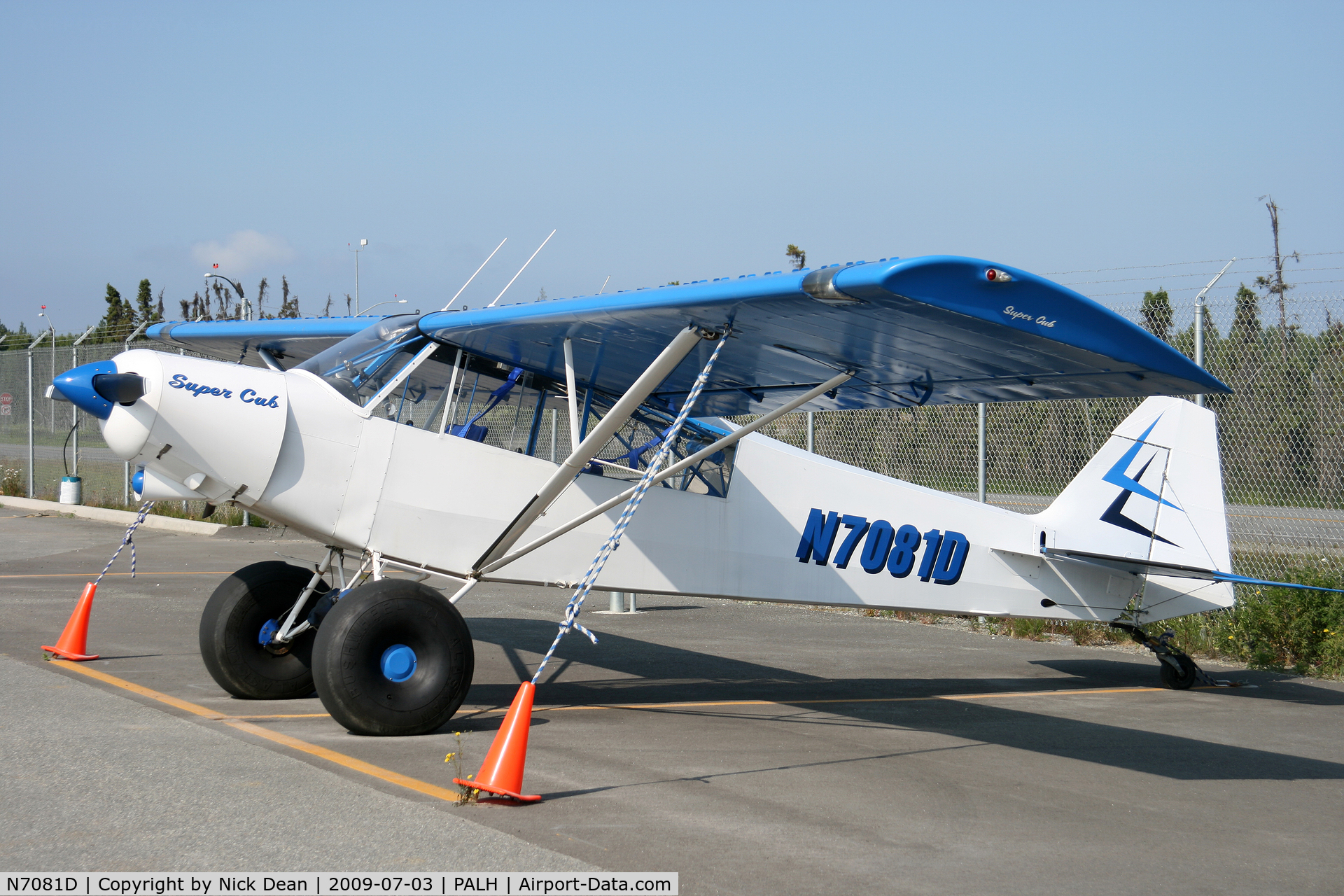 N7081D, 1957 Piper PA-18-150 Super Cub C/N 18-5567, PALH