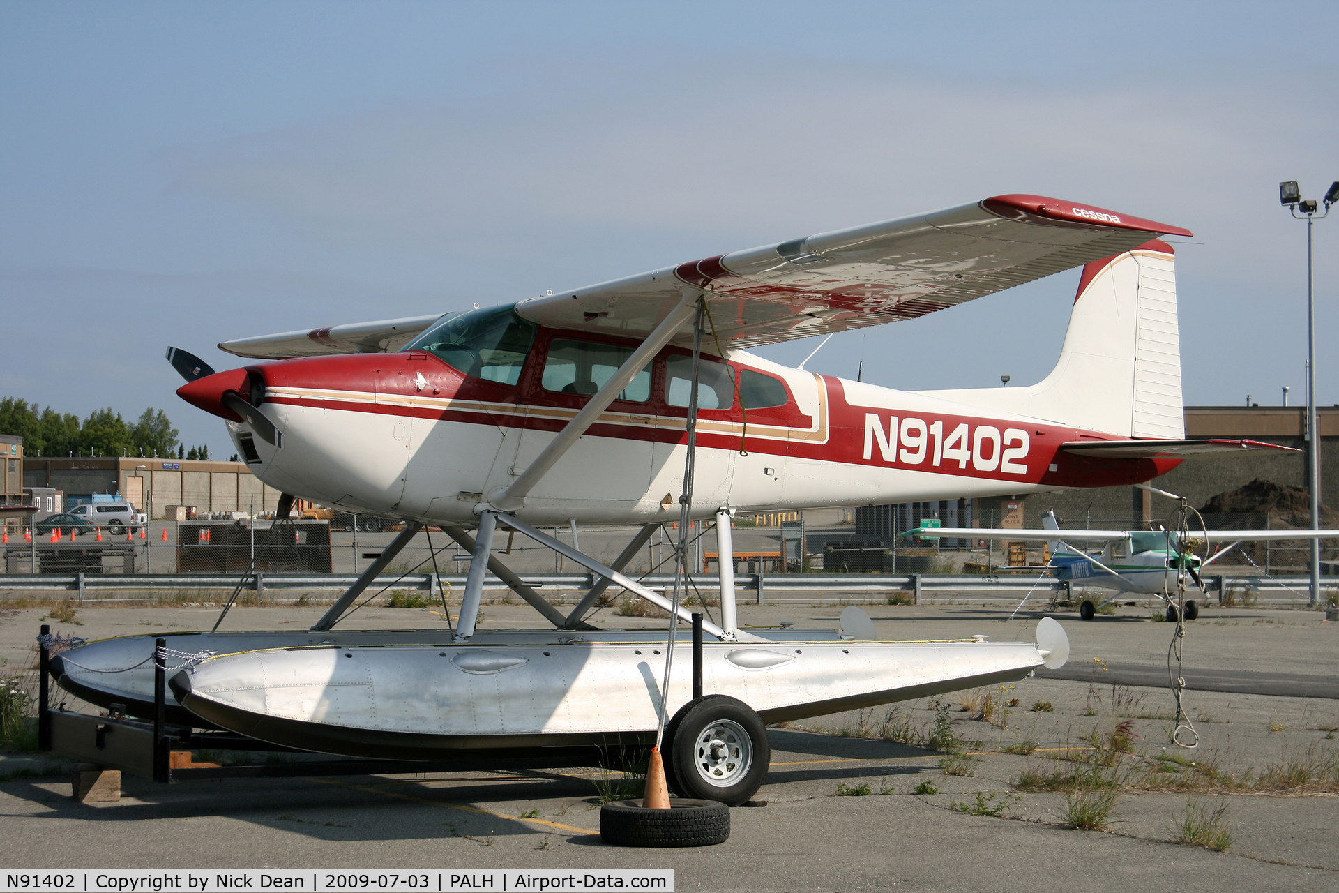 N91402, 1969 Cessna 180H Skywagon C/N 18052070, PALH