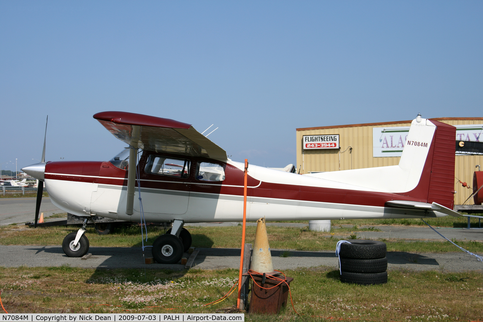N7084M, 1958 Cessna 175 Skylark C/N 55384, PALH