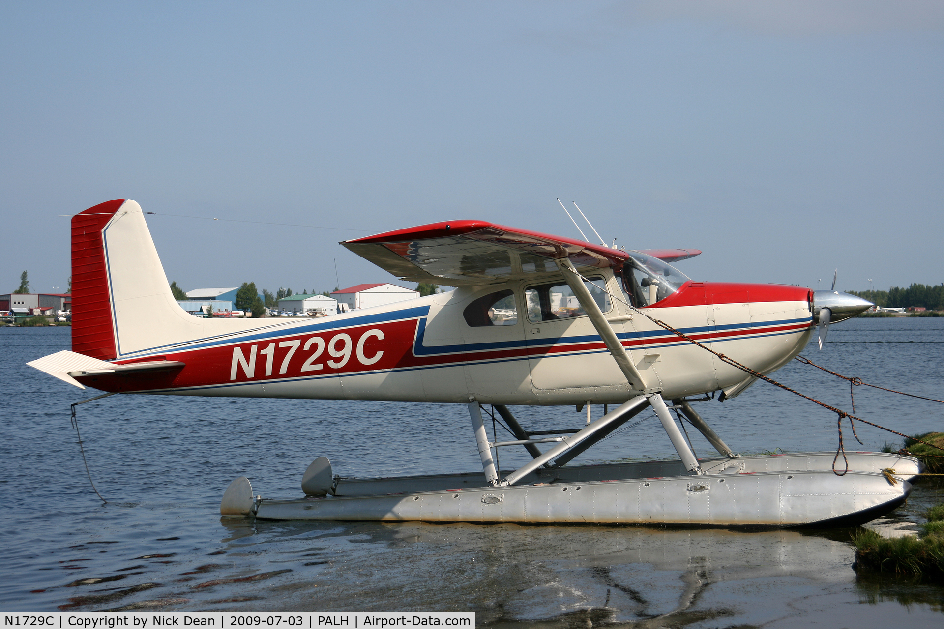 N1729C, 1953 Cessna 180 C/N 30429, PALH