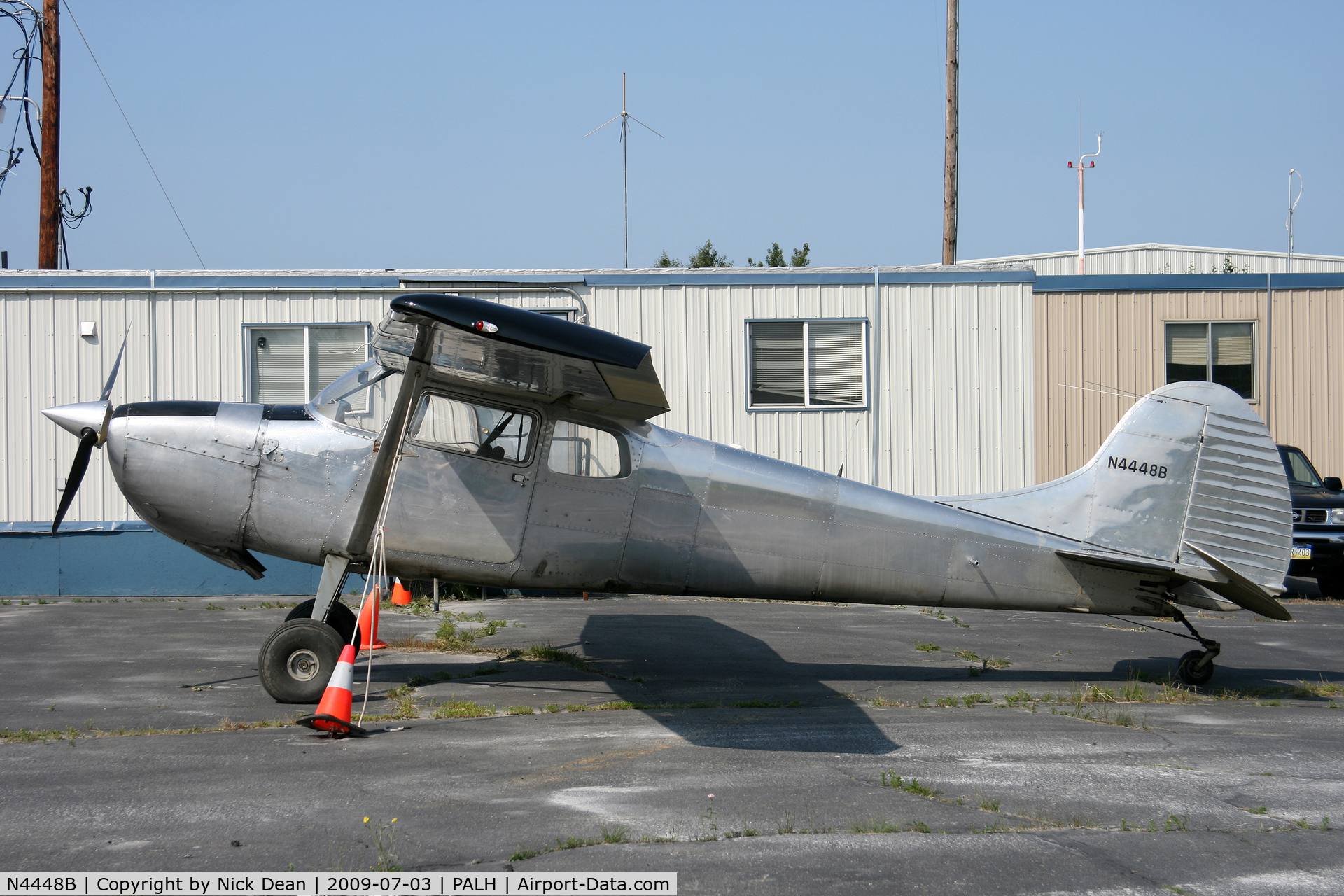 N4448B, 1955 Cessna 170B C/N 26792, PALH