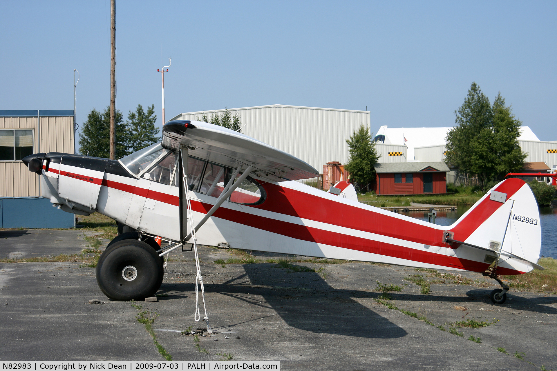 N82983, 1977 Piper PA-18-150 Super Cub C/N 18-7809008, PALH