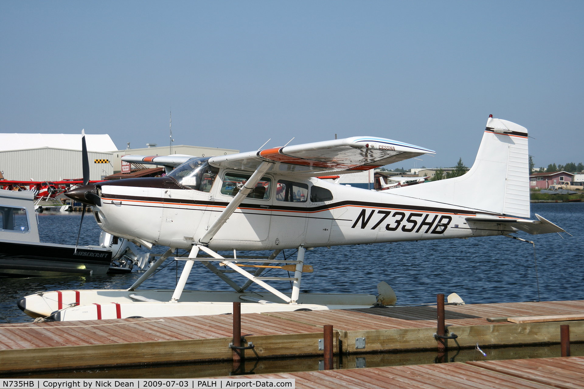 N735HB, 1985 Cessna A185F Skywagon 185 C/N 18504448, PALH