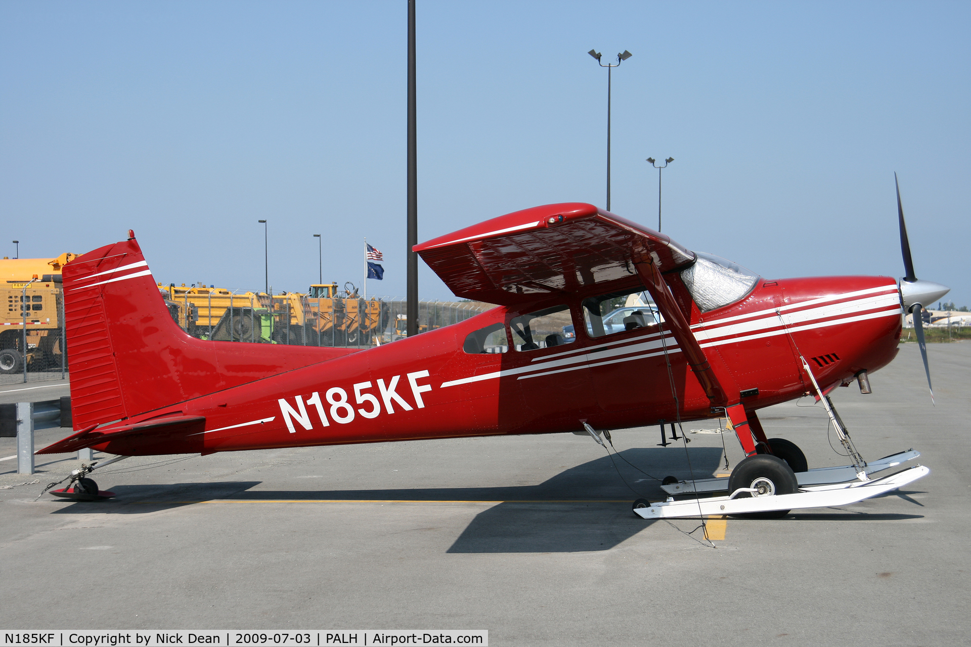 N185KF, 1976 Cessna A185F Skywagon 185 C/N 18503102, PALH