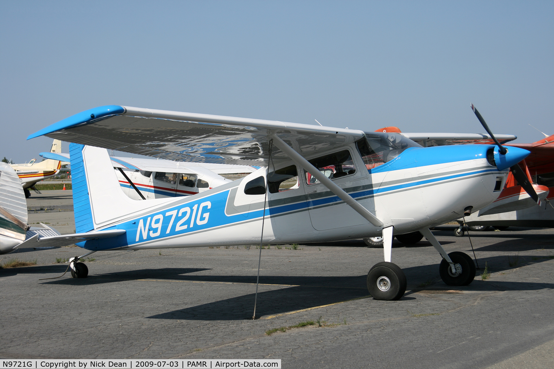 N9721G, 1971 Cessna 180H Skywagon C/N 18052221, PAMR