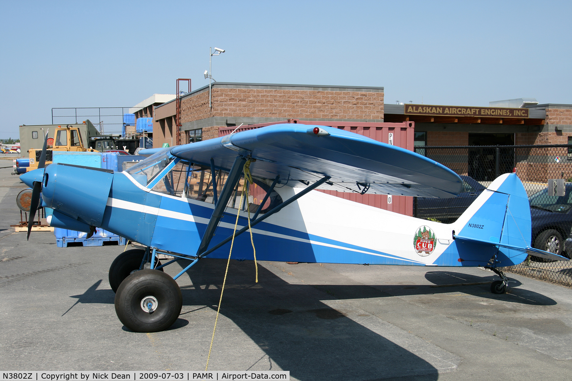 N3802Z, 1960 Piper PA-18-150 Super Cub C/N 18-7535, PAMR