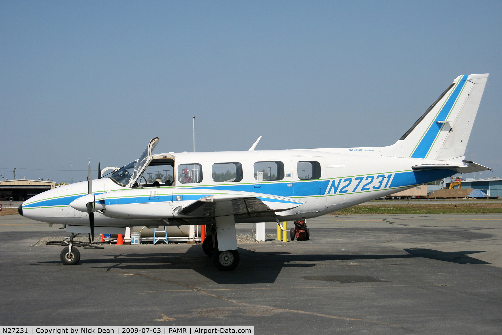 N27231, 1977 Piper PA-31-350 Chieftain C/N 31-7752106, PAMR