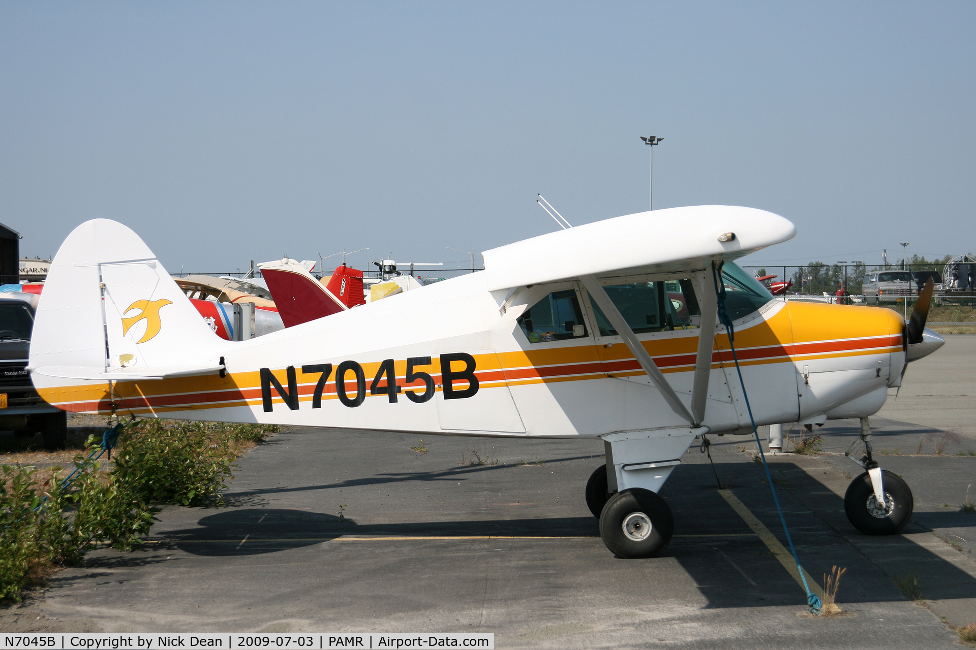 N7045B, 1956 Piper PA-22-150 C/N 22-4299, PAMR