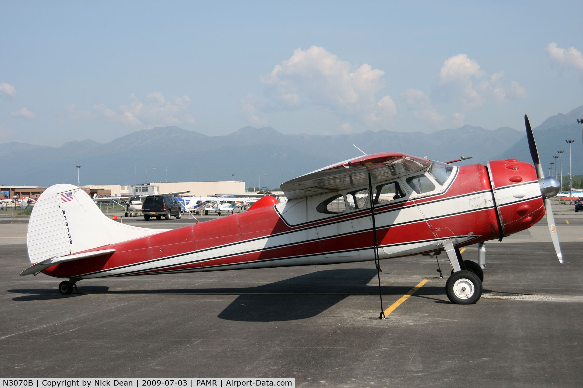 N3070B, 1952 Cessna 195B Businessliner C/N 7954, PAMR