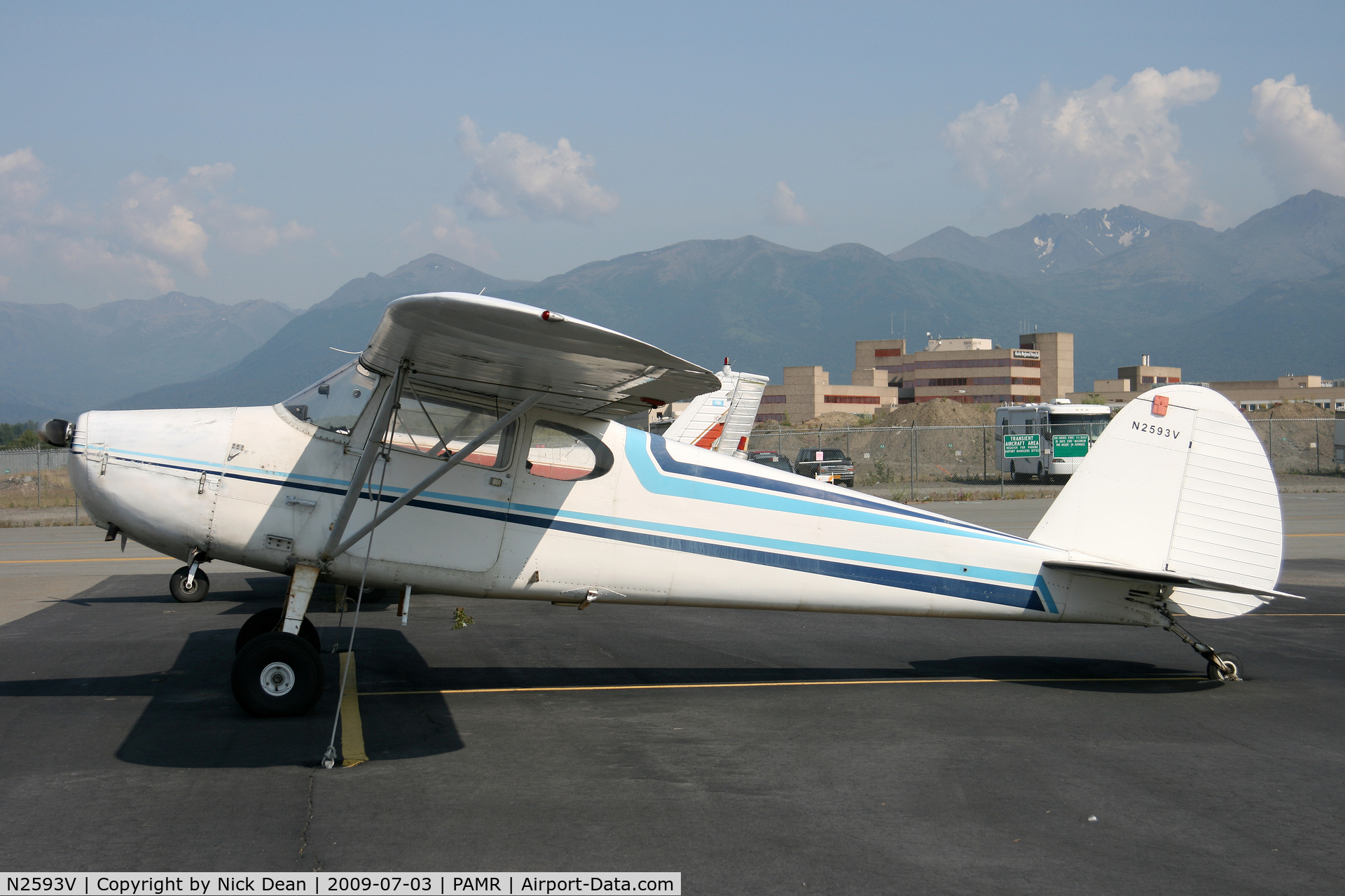 N2593V, 1948 Cessna 170 C/N 18098, PAMR