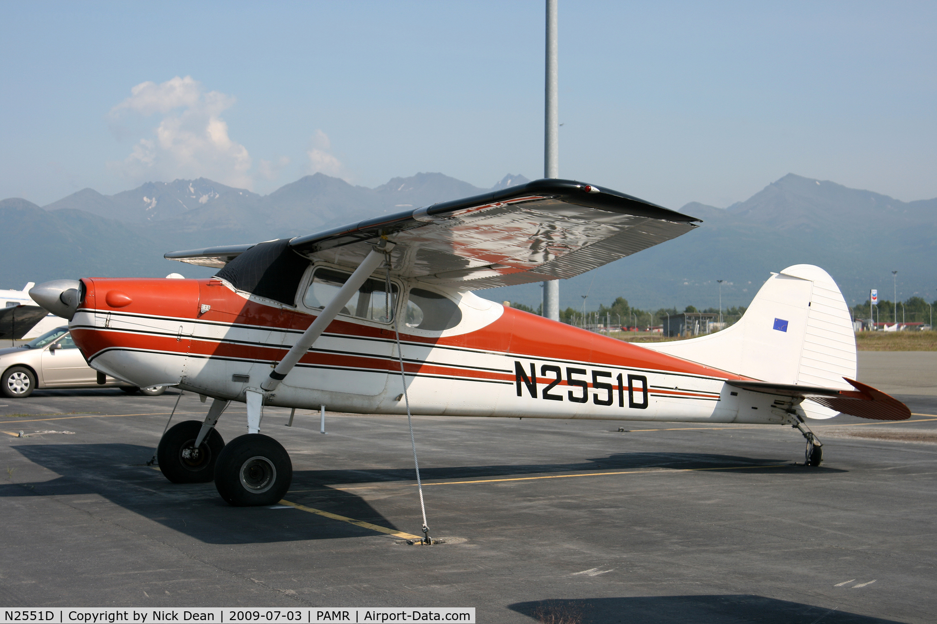 N2551D, 1952 Cessna 170B C/N 20703, PAMR