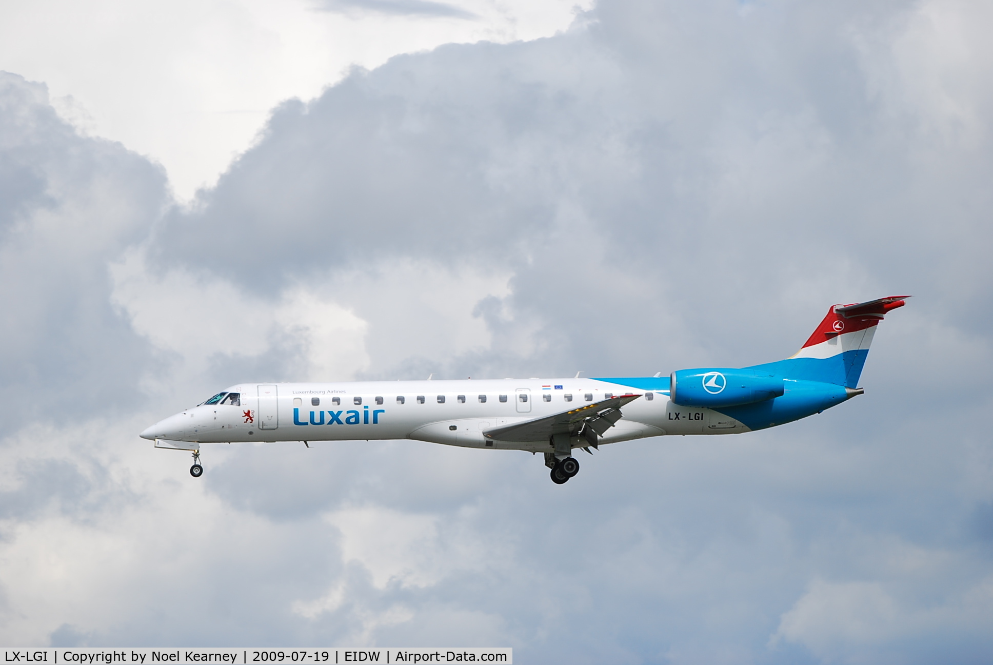 LX-LGI, 2000 Embraer EMB-145LU (ERJ-145LU) C/N 145369, EMBRAER ERJ-145