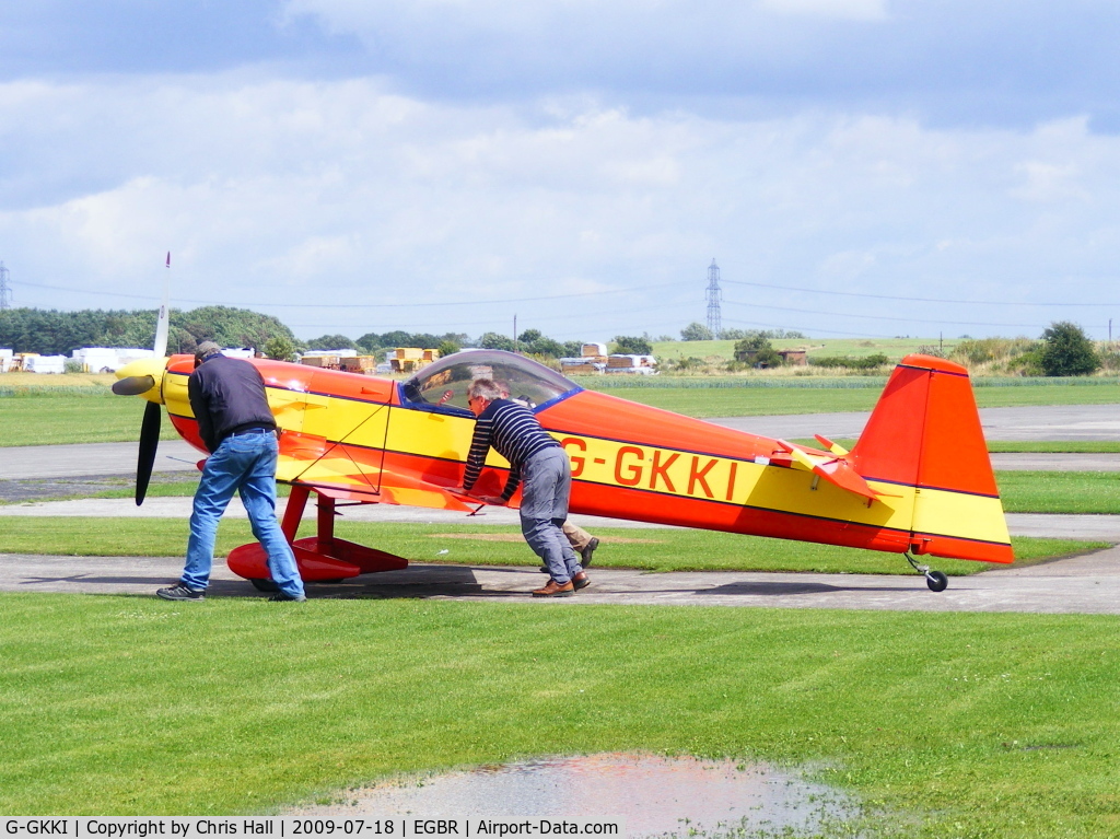 G-GKKI, 1992 Mudry CAP-231EX C/N 02, at Breighton Airfield