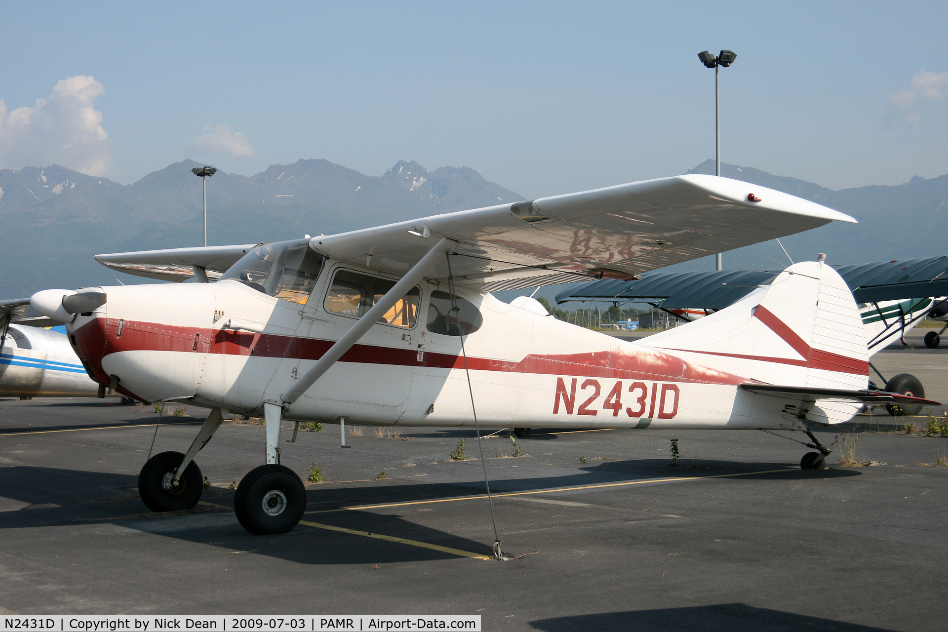 N2431D, 1952 Cessna 170B C/N 20583, PAMR