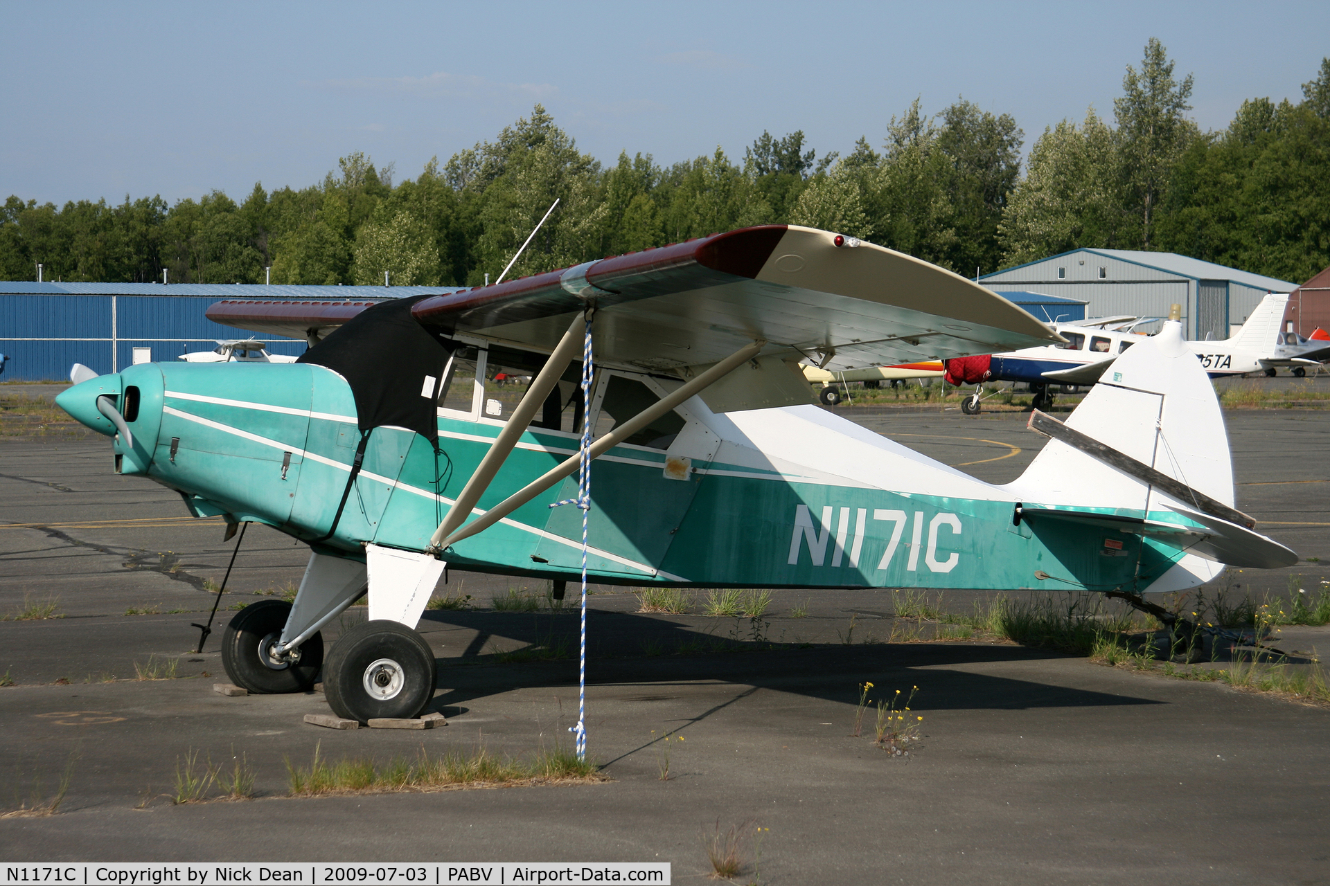 N1171C, 1953 Piper PA-20 Pacer C/N 20-963, PABV