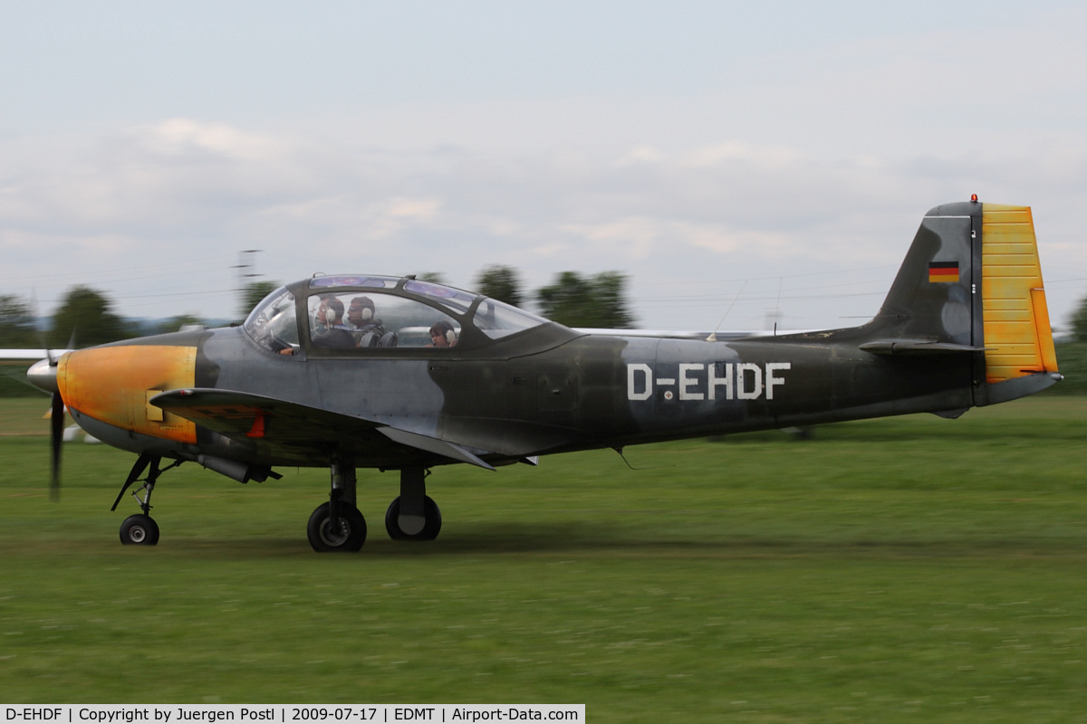 D-EHDF, Focke-Wulf FWP-149D C/N 170, Piaggio FWP-149D