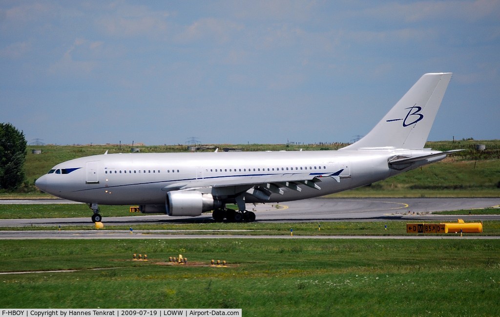 F-HBOY, 1992 Airbus A310-325/ET C/N 650, Blue Line Airbus A310