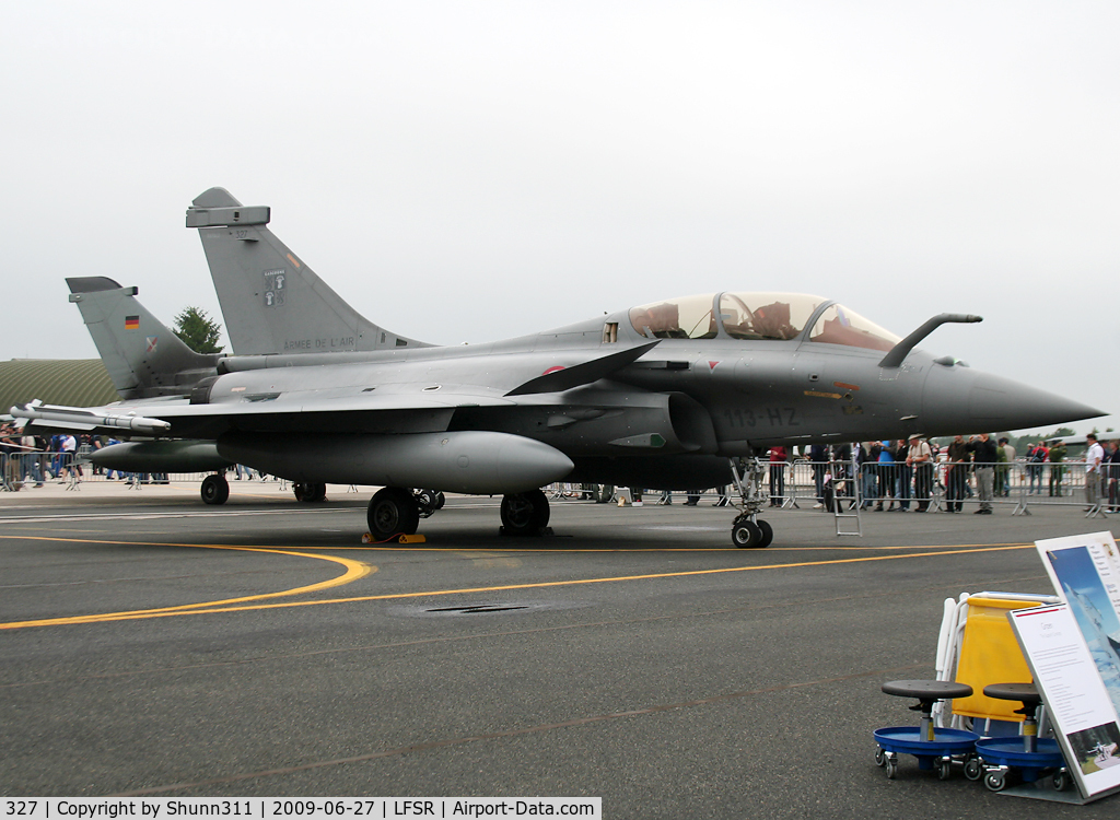 327, 2007 Dassault Rafale B C/N 327, Displayed during last LFSR Airshow...