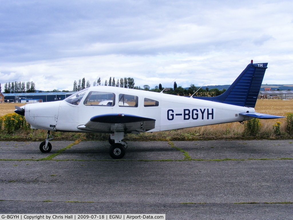 G-BGYH, 1979 Piper PA-28-161 Cherokee Warrior II C/N 28-7916313, Previous ID: N209LG