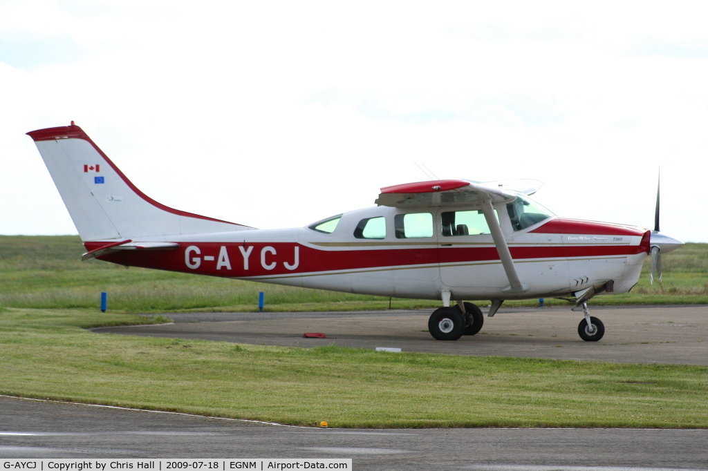 G-AYCJ, 1968 Cessna TP206D Turbo Super Skylane C/N T206-0552, White Knuckle Airways Ltd, Previous ID: N8752Z