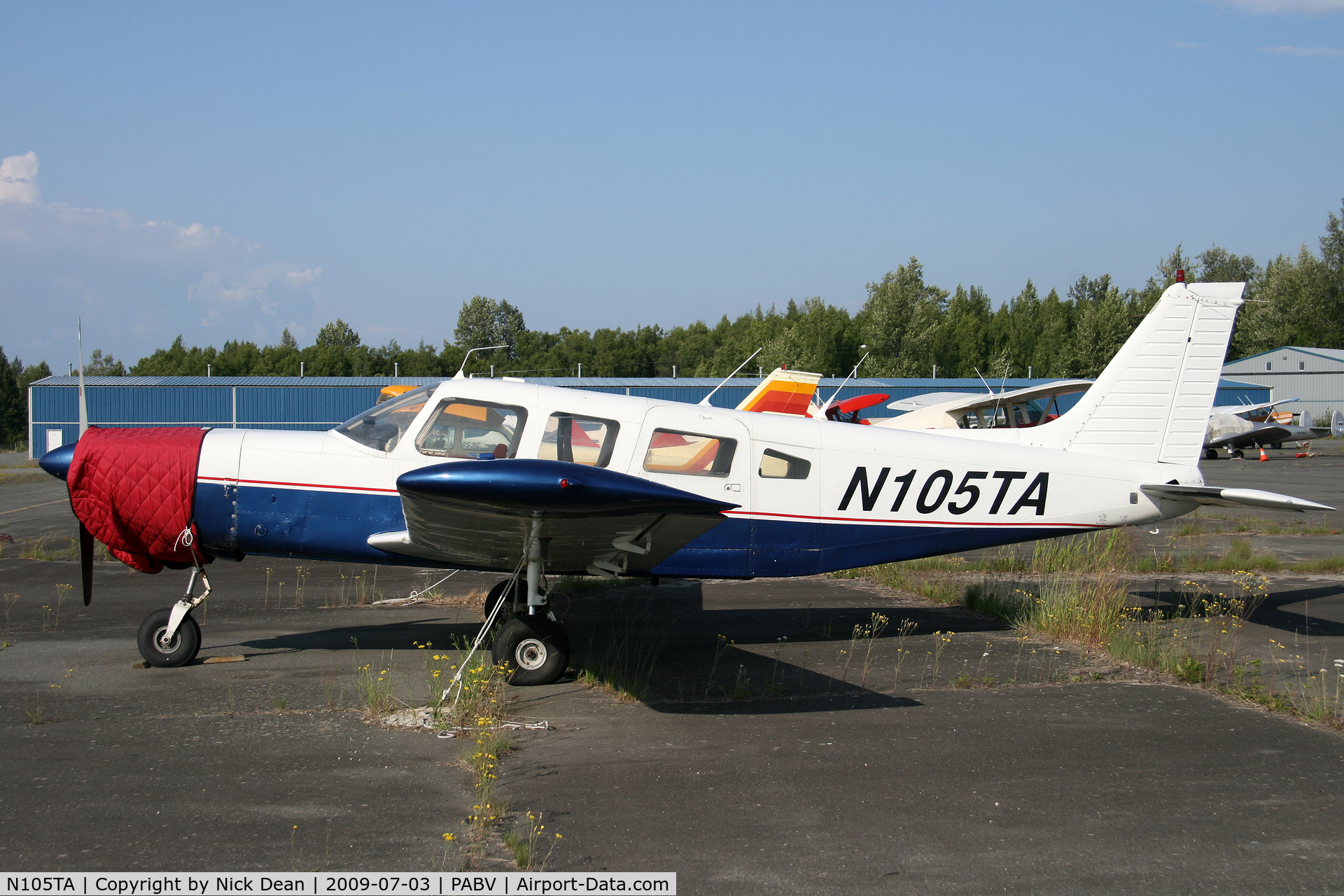 N105TA, 1974 Piper PA-32-300 Cherokee Six C/N 32-7440128, PABV