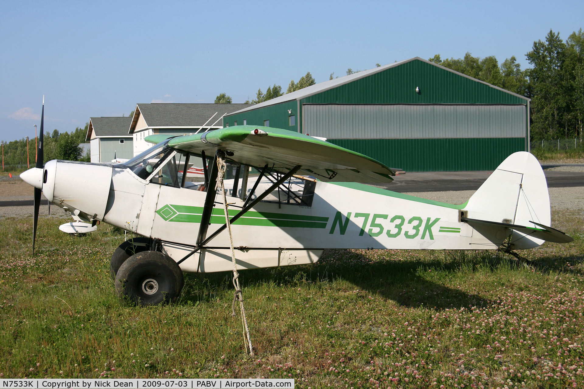 N7533K, 1950 Piper PA-18 C/N 18-249, PABV