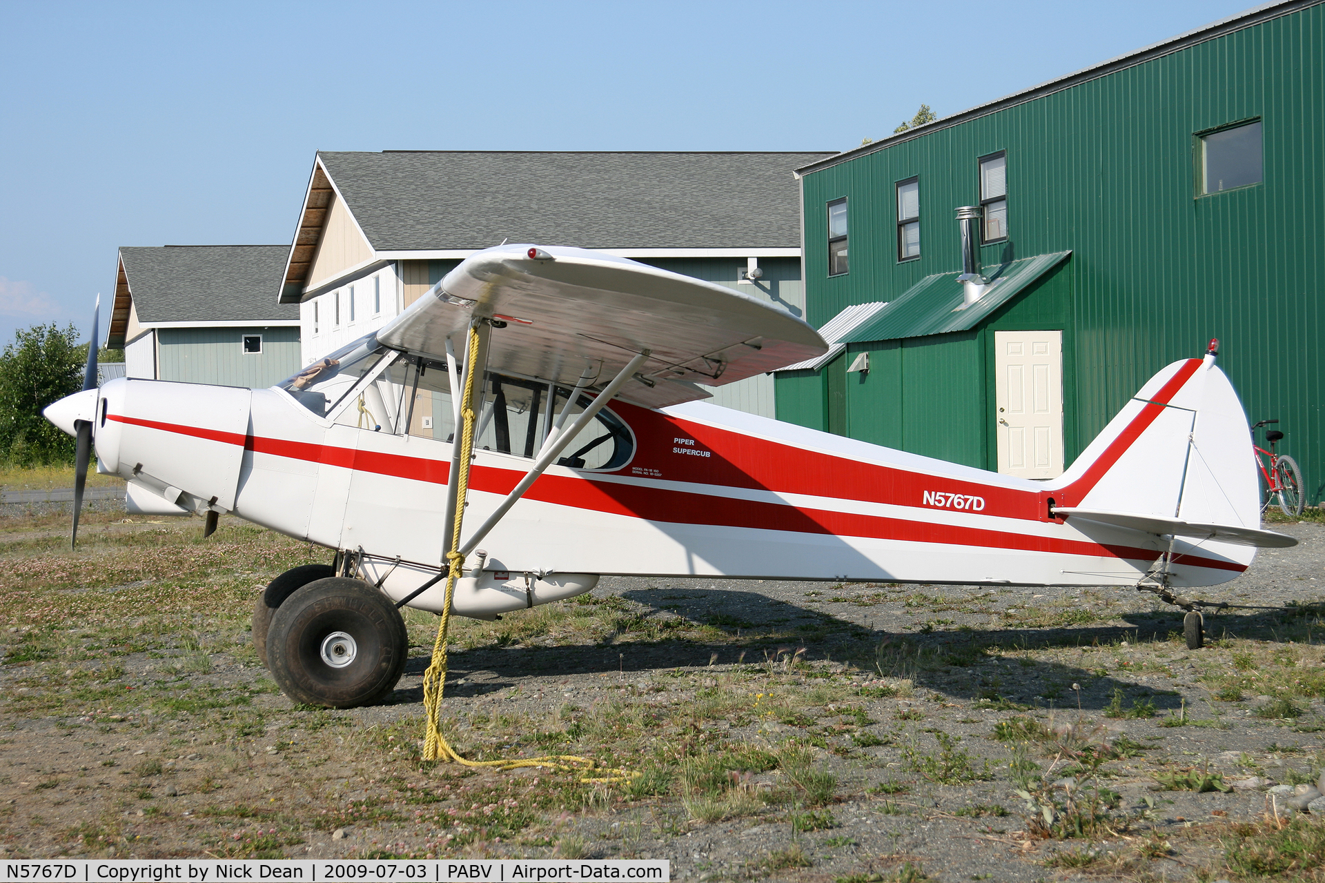 N5767D, Piper PA-18-150 Super Cub C/N 18-5257, PABV