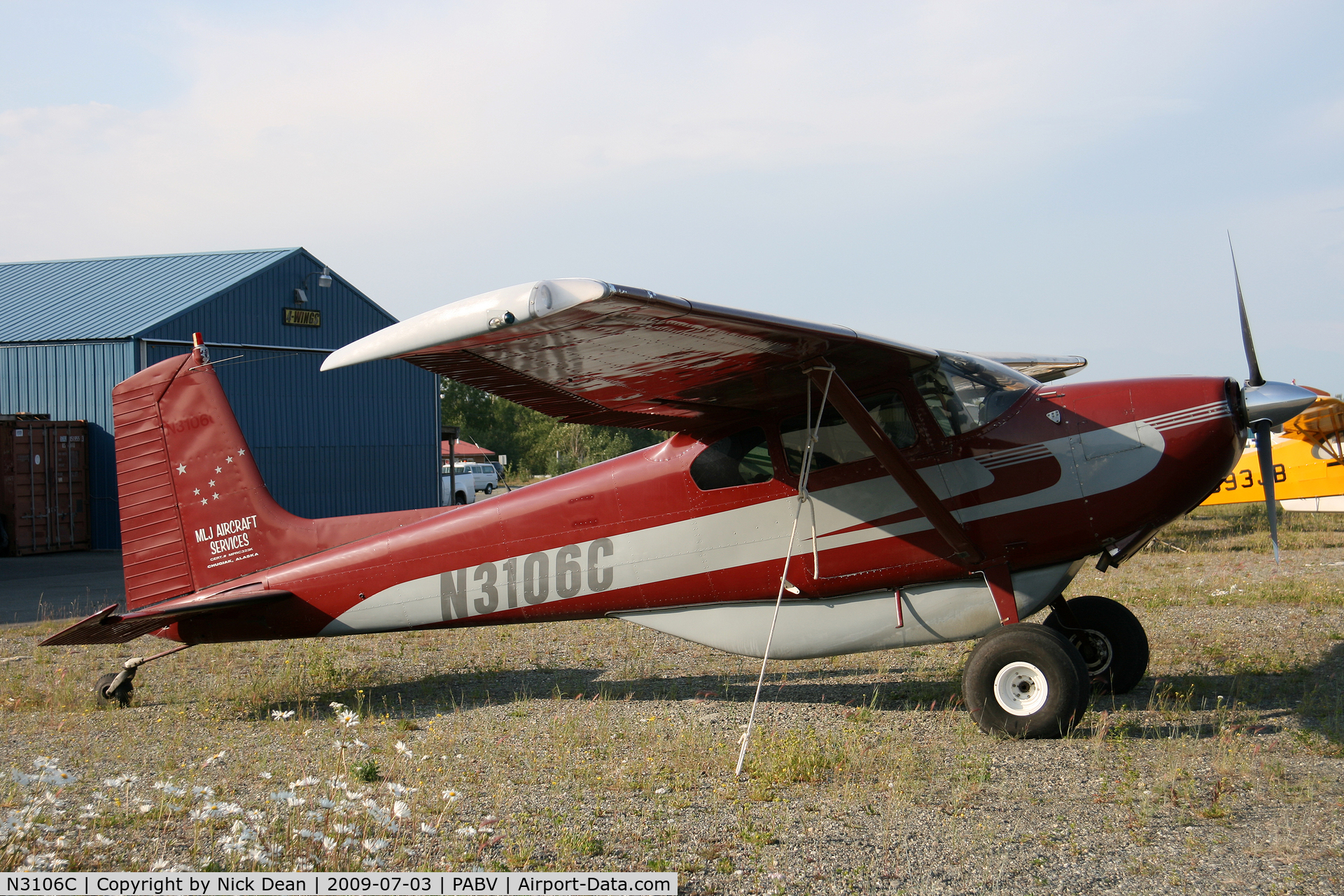 N3106C, 1954 Cessna 180 C/N 30905, PABV