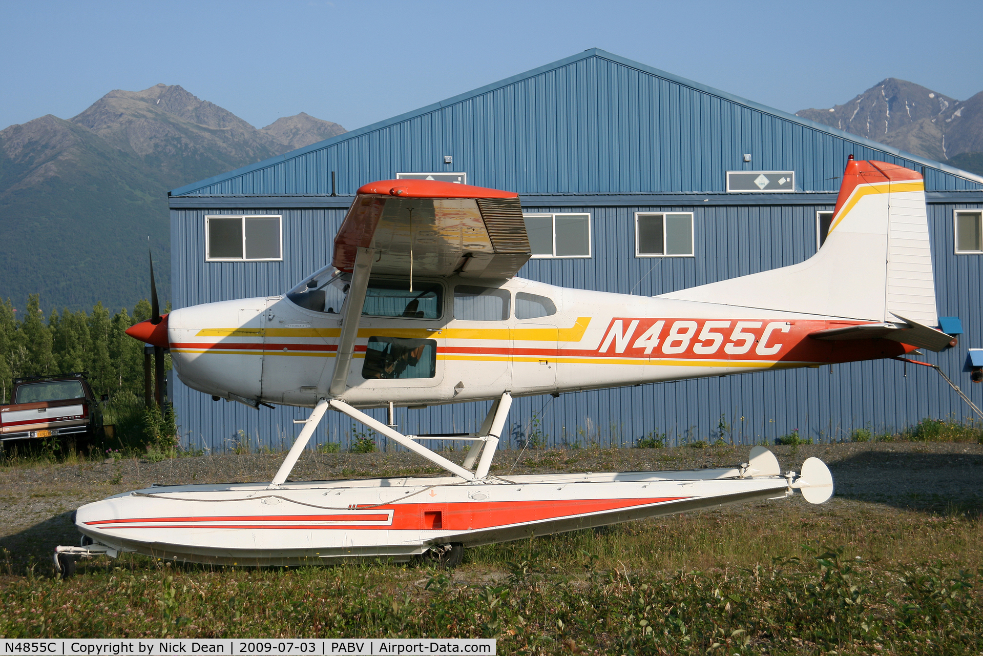 N4855C, 1974 Cessna A185F Skywagon 185 C/N 18502623, PABV