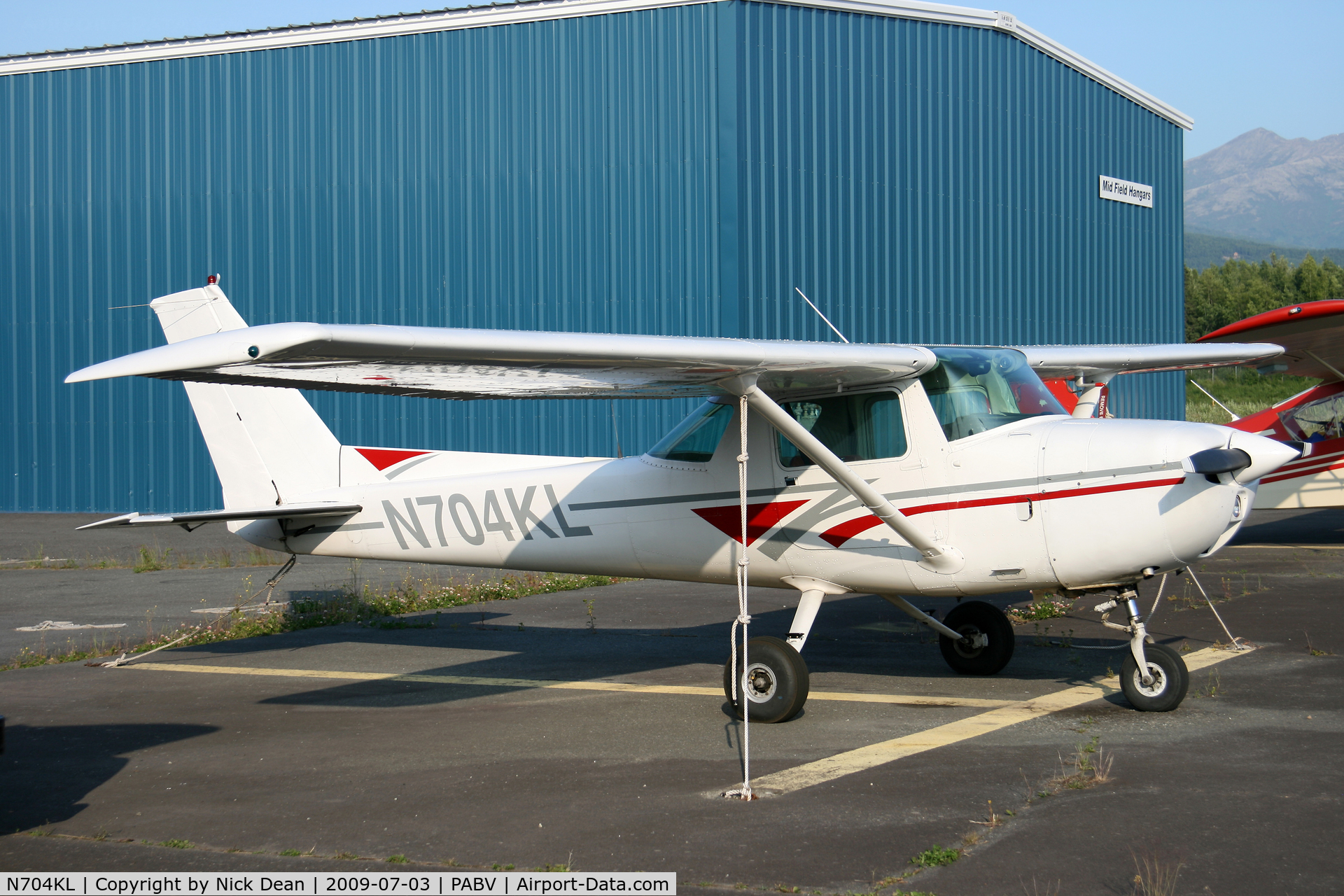 N704KL, 1976 Cessna 150M C/N 15078671, PABV