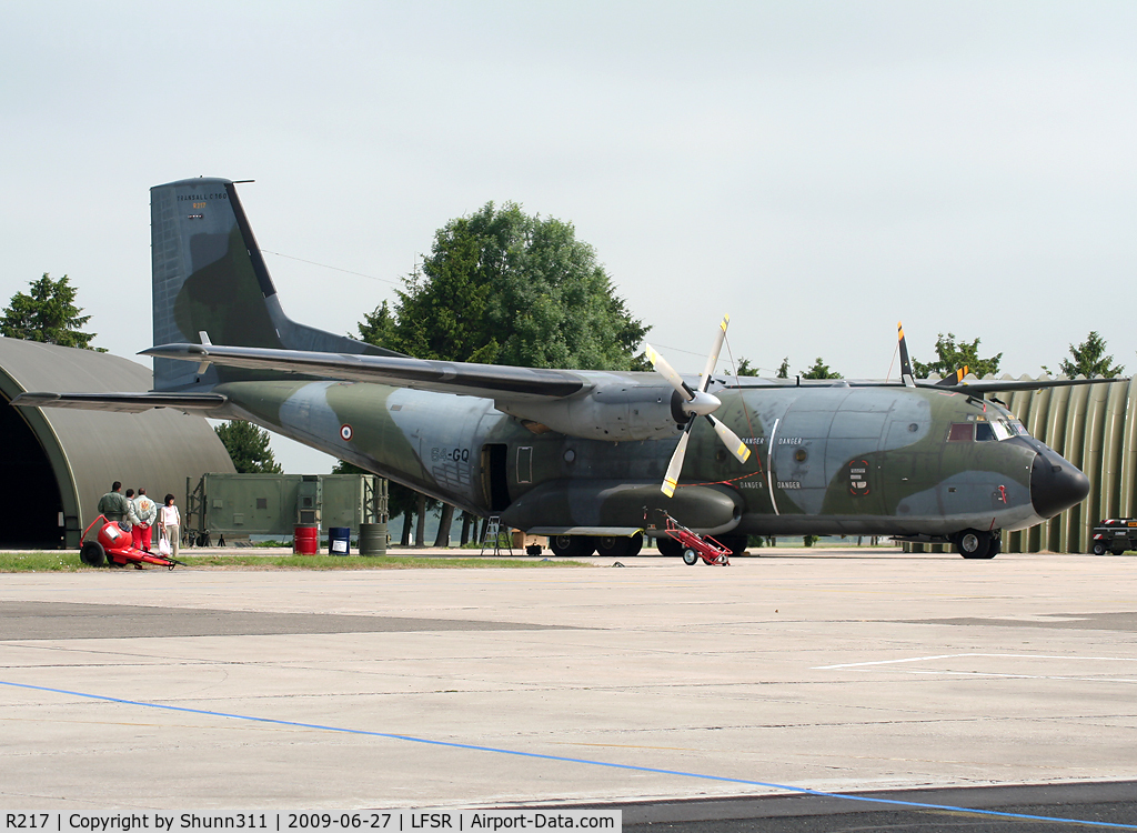 R217, Transall C-160R C/N 220, Used for French Air Force Patrol logistic