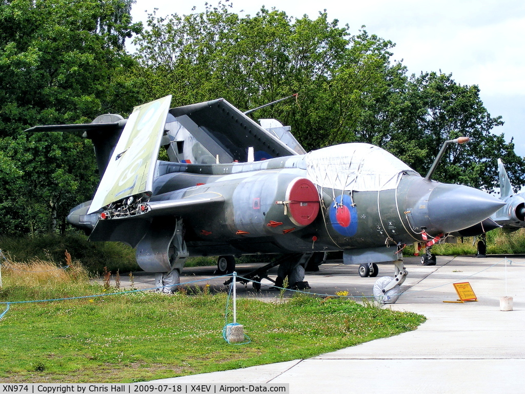 XN974, 1964 Hawker Siddeley Buccaneer S.2 C/N B3-01-63, In 1965 XN974 went to the USA for hot weather testing and achieved a record on its return flight from Goose Bay to Lossiemouth by becoming the first Fleet Air Arm aircraft to fly the transatlantic route non-stop without refuelling.