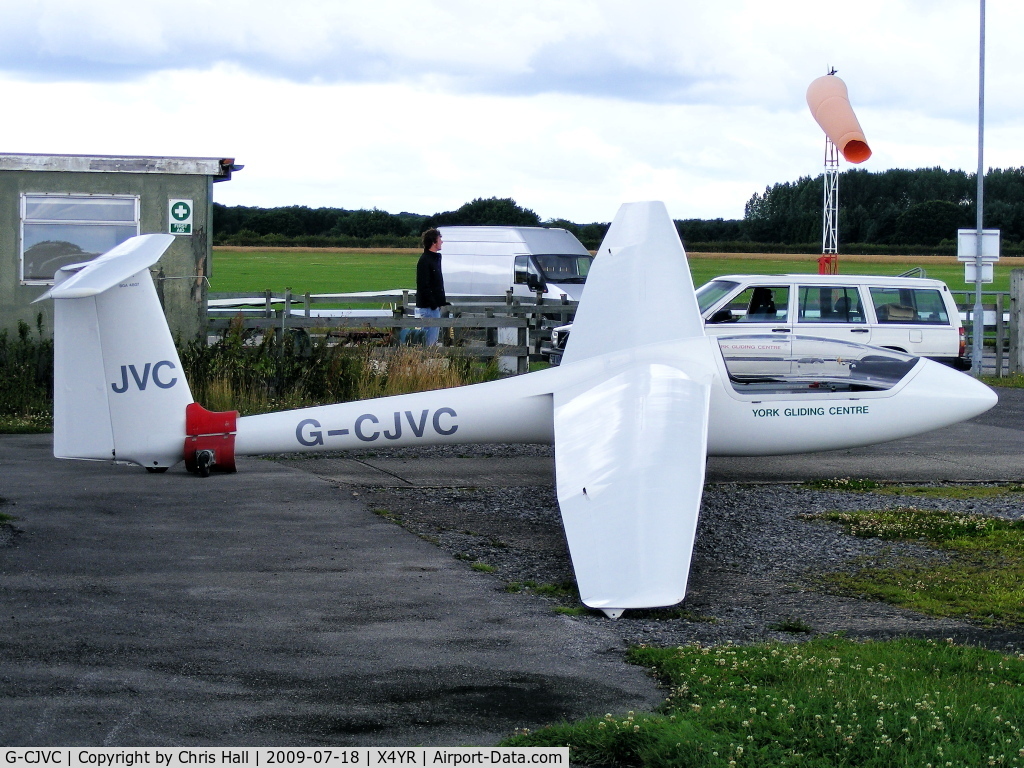 G-CJVC, 1987 PZL-Bielsko SZD-51-1 Junior C/N B-1799, SZD-51-1 at the York Gliding Centre, Rufford