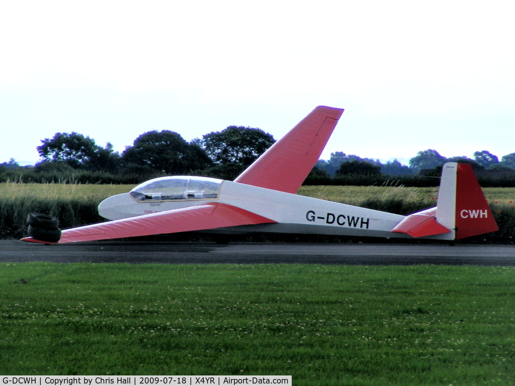 G-DCWH, 1973 Schleicher ASK-13 C/N 13424, Schleicher AS-K 13 at the York Gliding Centre, Rufford