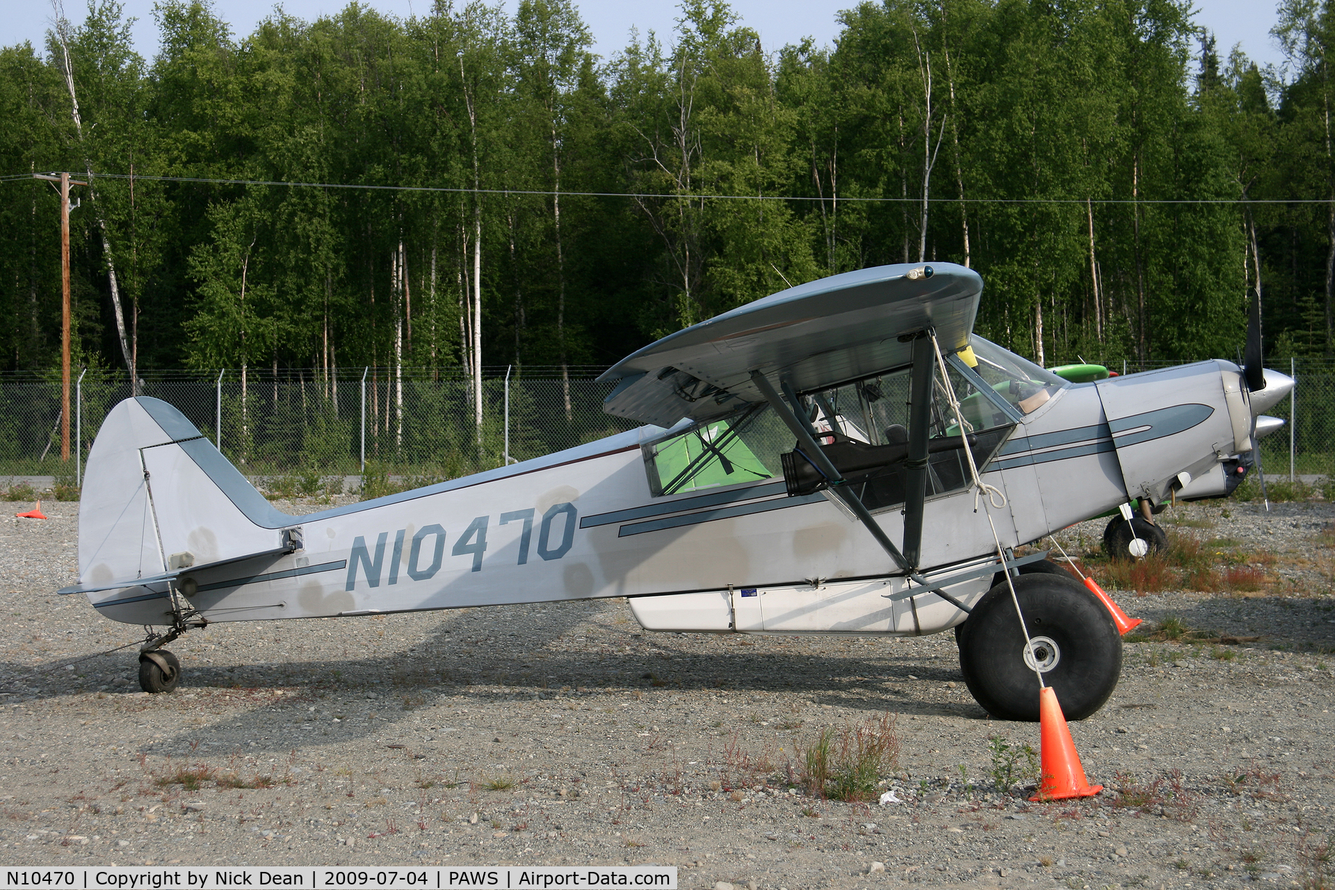 N10470, 1951 Piper L-21 C/N 18-895, PAWS