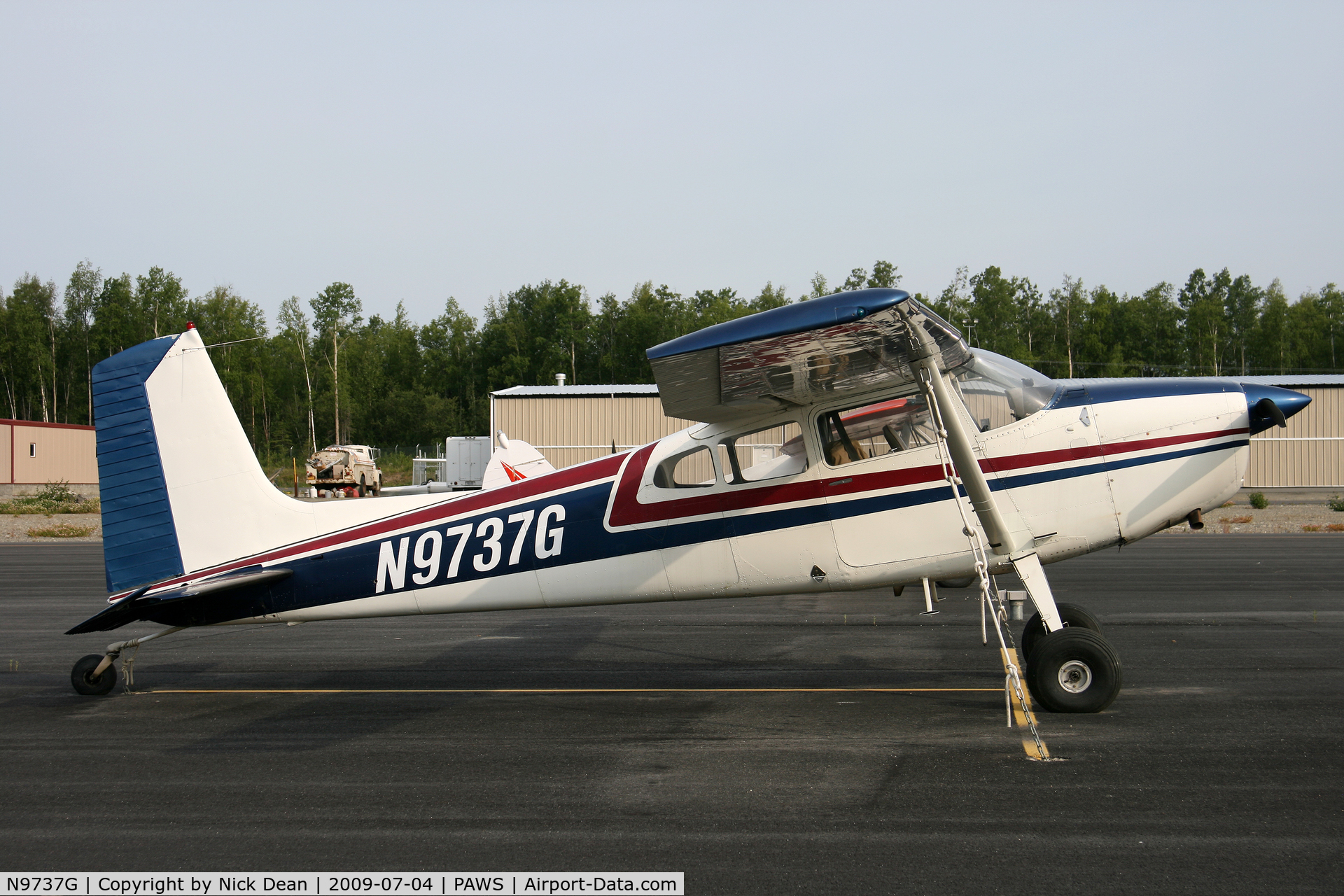 N9737G, 1972 Cessna 180H Skywagon C/N 18052237, PAWS